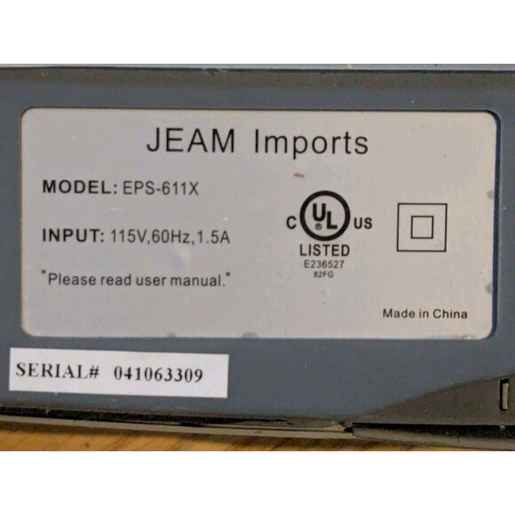 Executive Machines 6-sheet Crosscut Paper Shredder EPS-611X Parts Or Repair - Picture 7 of 7